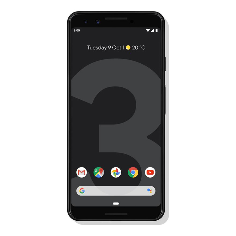 Google Pixel 3 XL (6.3", 12.2 MP, 64GB/4GB, Global Version) - Just Black