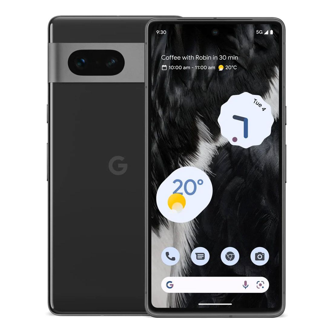 Google Pixel 7 5G Dual Sim, 256GB/8GB Obsidian [CPO] - As New