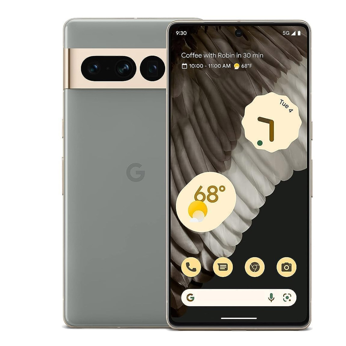 Google Pixel 7 Pro 5G Dual Sim, 128GB/12GB Hazel [CPO] - As New