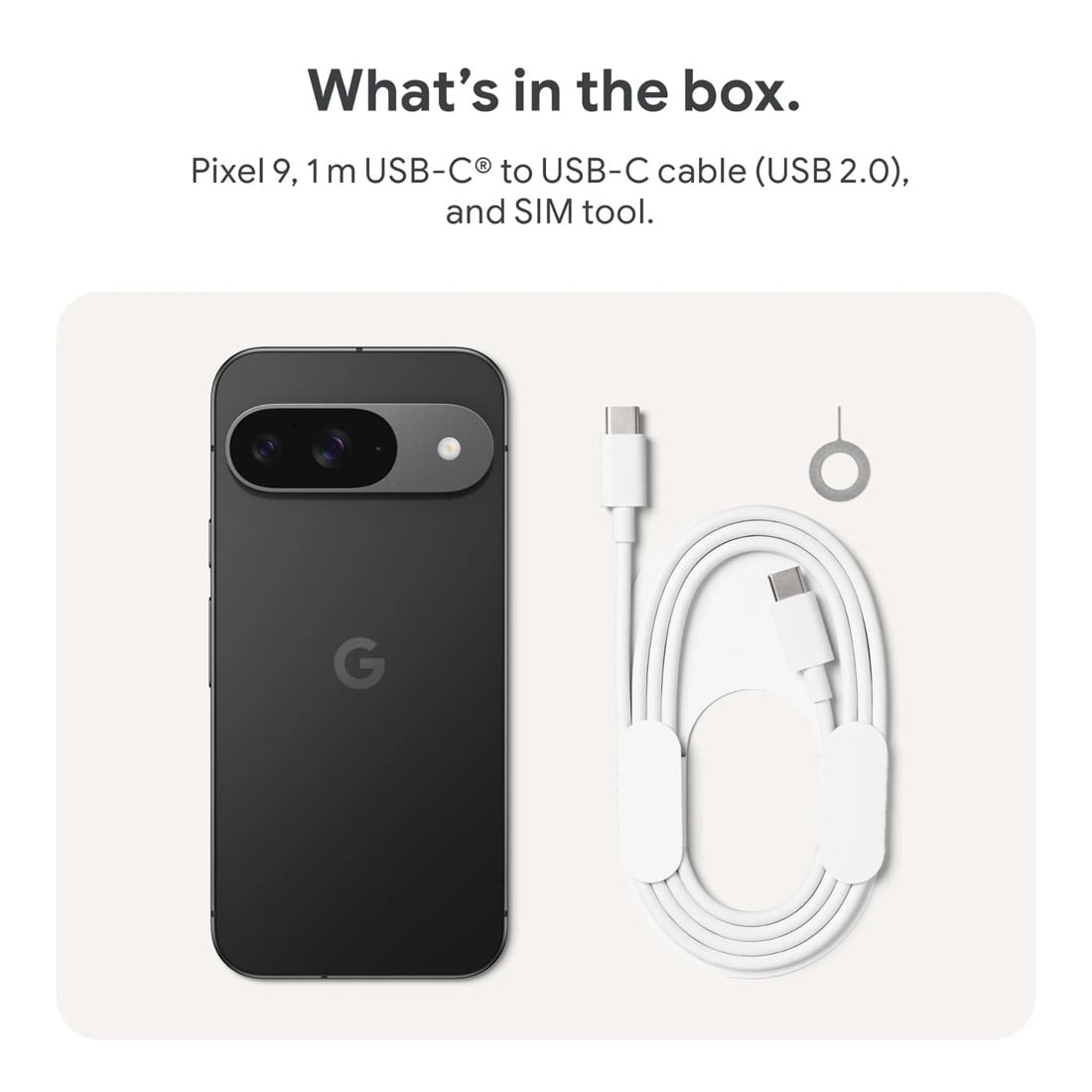 Google Pixel 9 5G (Dual Sim, 128GB/12GB, 6.3'') - Obsidian