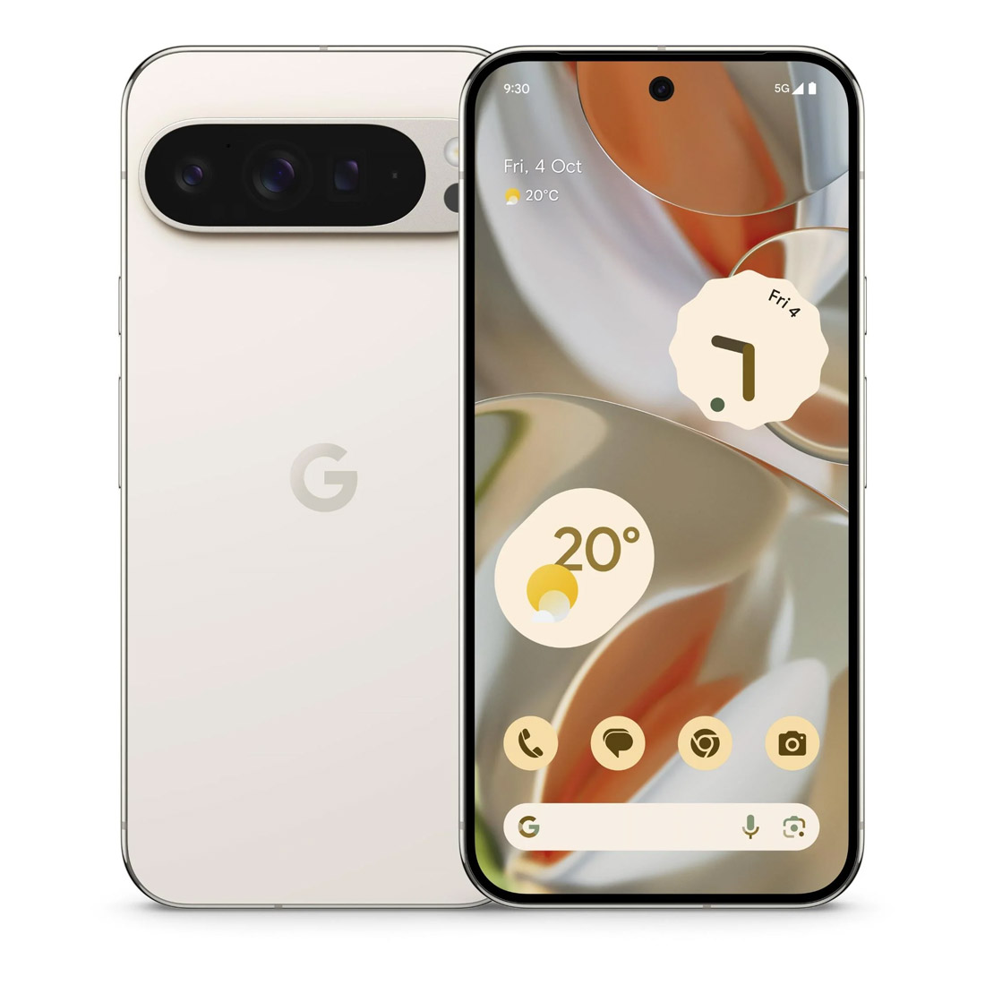 Google Pixel 9 Pro XL 5G (Dual Sim, 256GB/16GB, 6.8'') - Porcelain