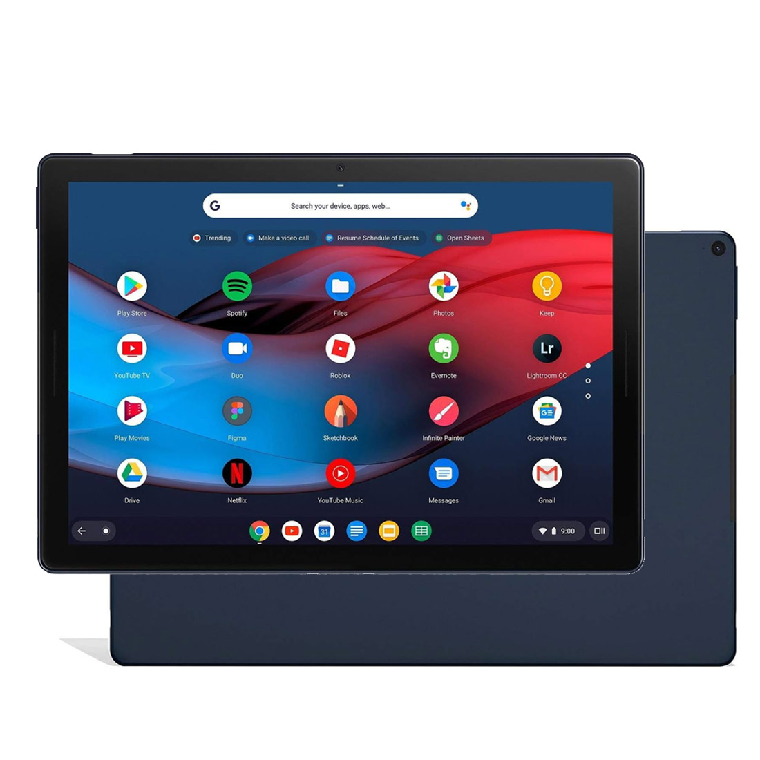 Google Pixel Slate Tablet (i7, 256GB/16GB, Global Version) Midnight ...
