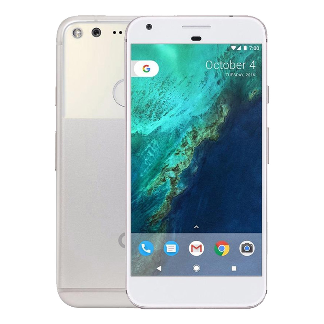 Google Pixel (5", 128GB/4GB) - Very Silver [Refurbished] - Excellent