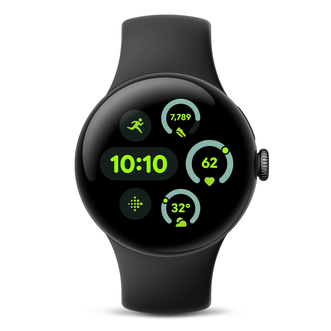 Google Pixel Watch 3 Wi-Fi 41mm Matte Black w/ Obsidian Band