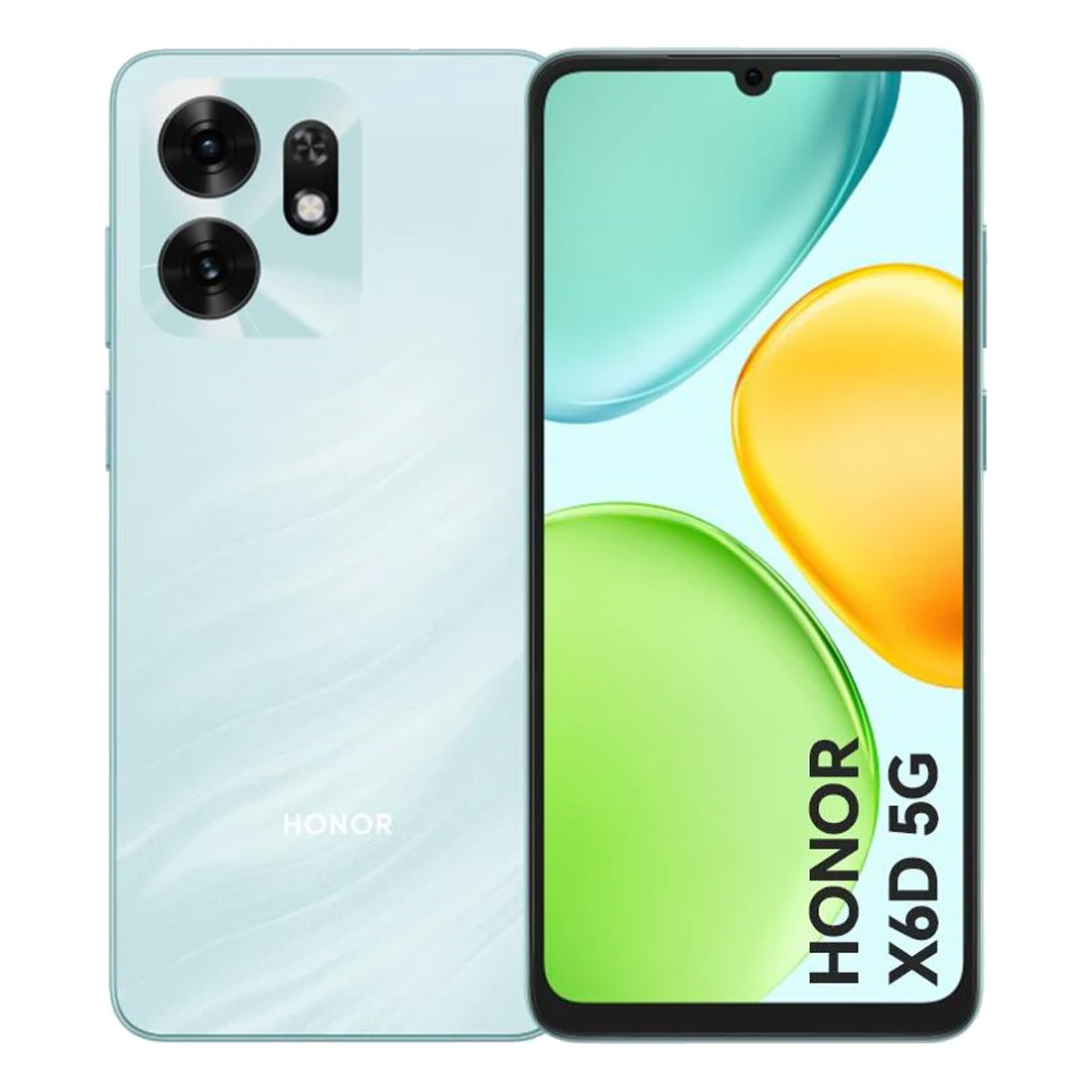 HONOR X6d 5G (Dual Sim, 128GB/4GB, 6.75'') - Ocean Cyan-combo 