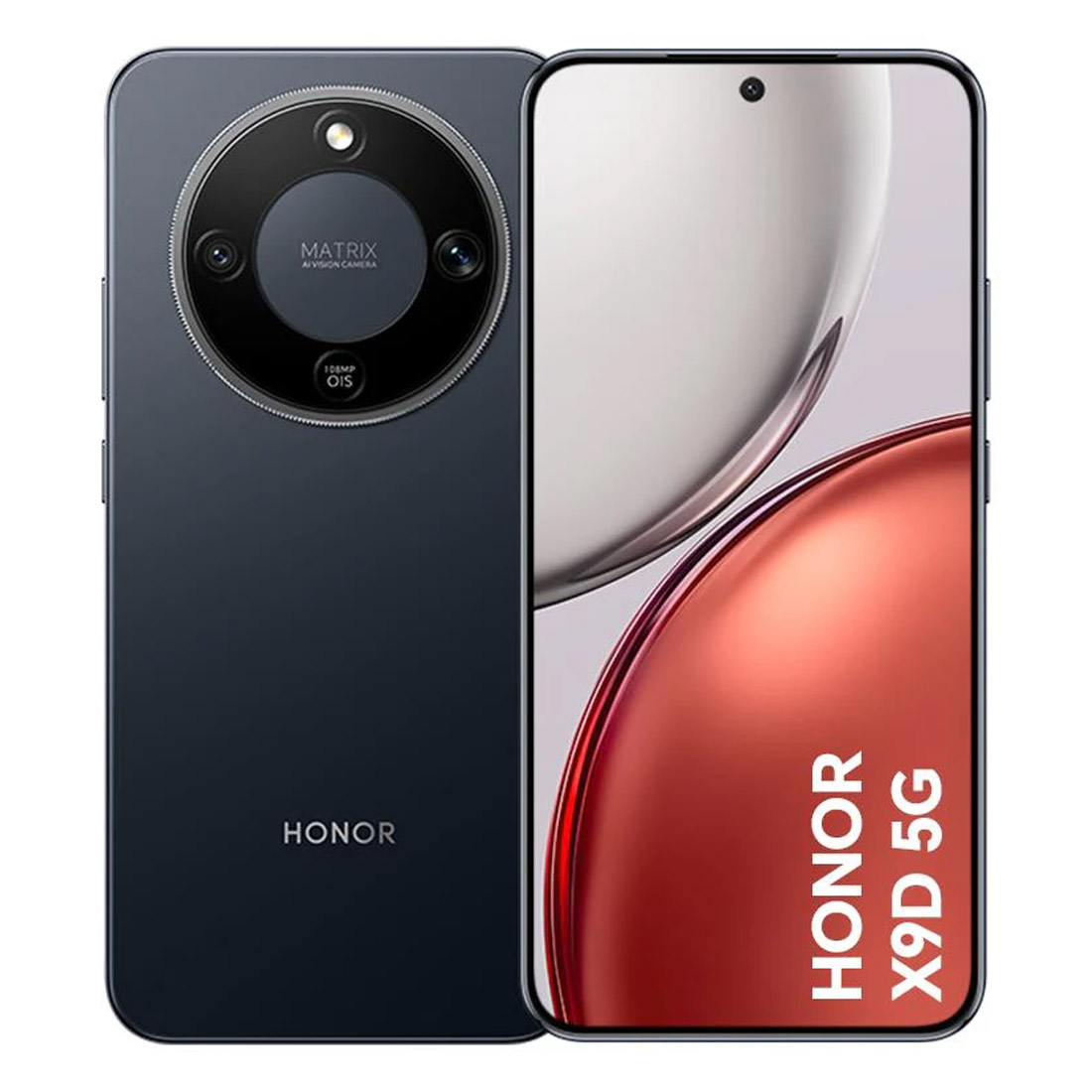HONOR X9d 5G (Dual Sim, 256GB/12GB, 108MP, AU Version) - Midnight Black-combo 