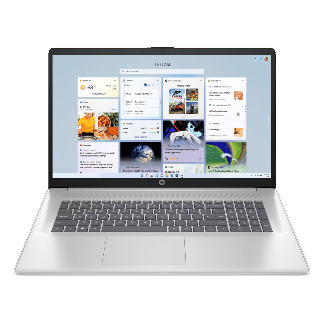 Photo of HP 17.3 inch Laptop (i7-150U, 512GB/16GB, W11H, cn4045TU) - Silver