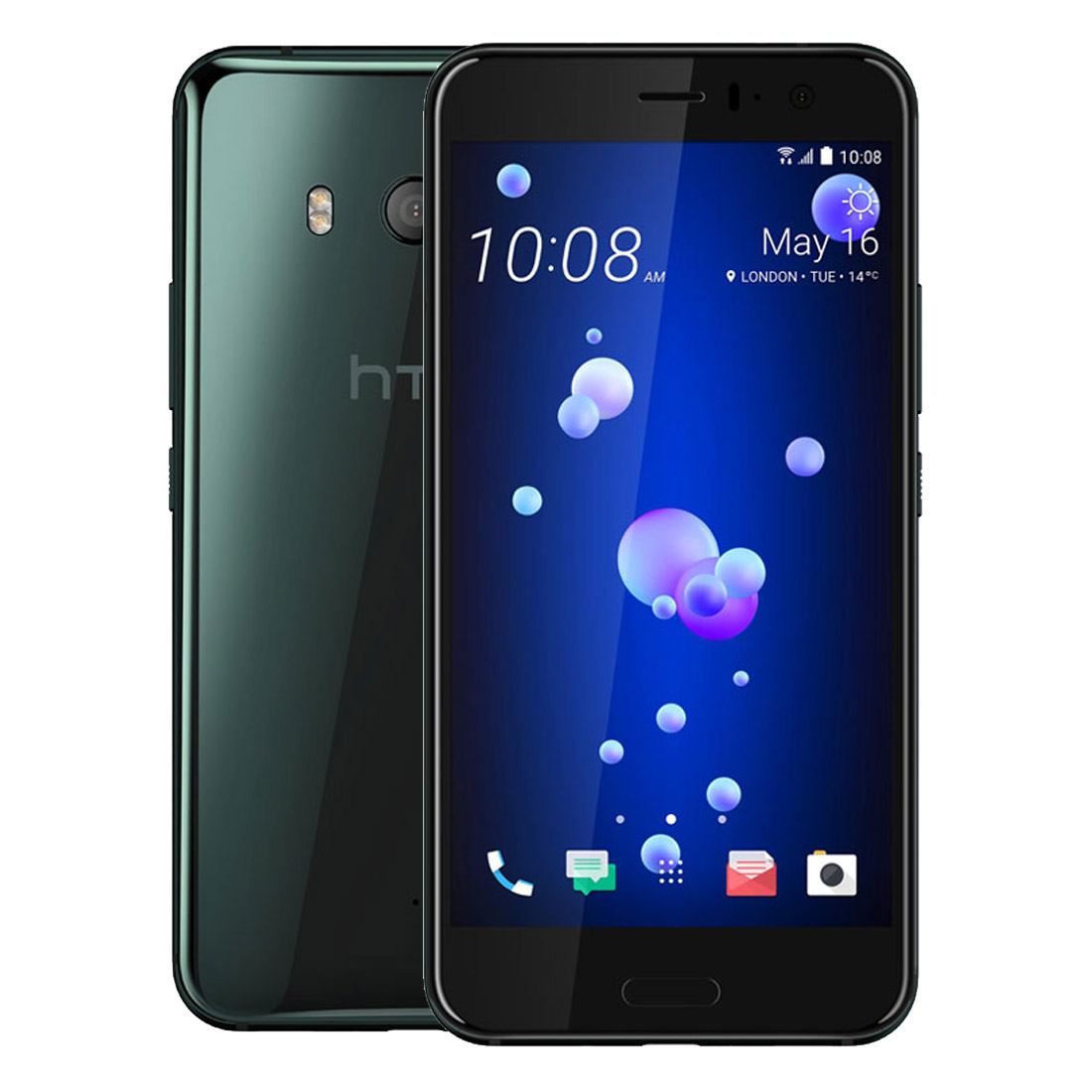HTC U11 (5.5", Octa-core, 64GB/4GB, Opt) - Black [Refurbished] - As New