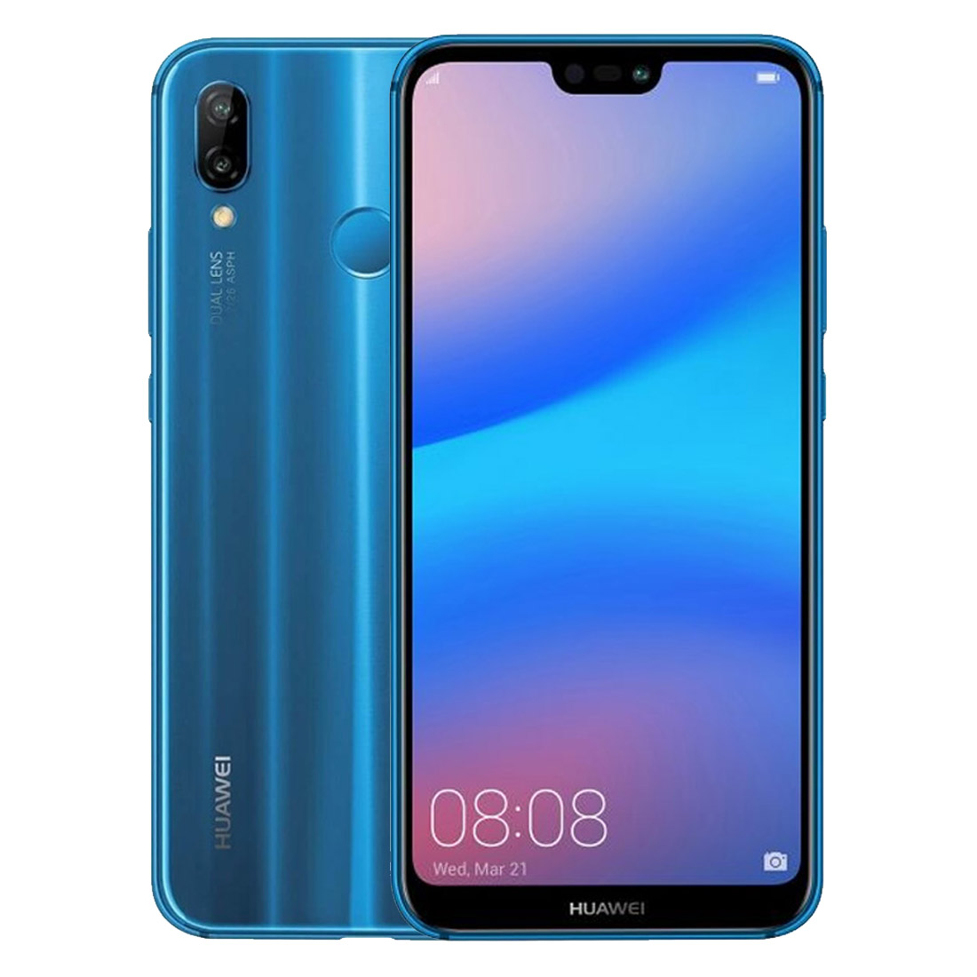 Huawei nova 3e 64GB/4GB Blue [Refurbished] - Excellent