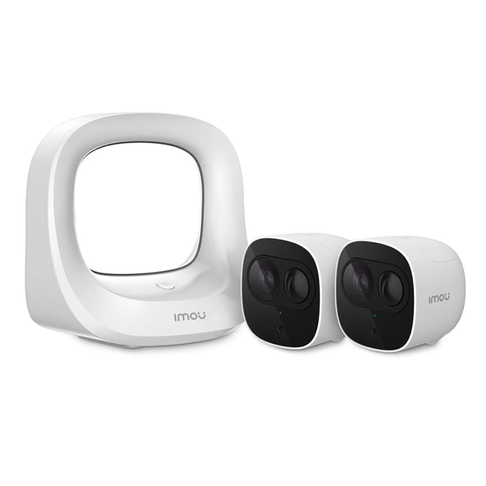 Imou Cell Pro Security System Wi-Fi Kit WA1001-300/2-B26EP - 2 Camera and 1 Base