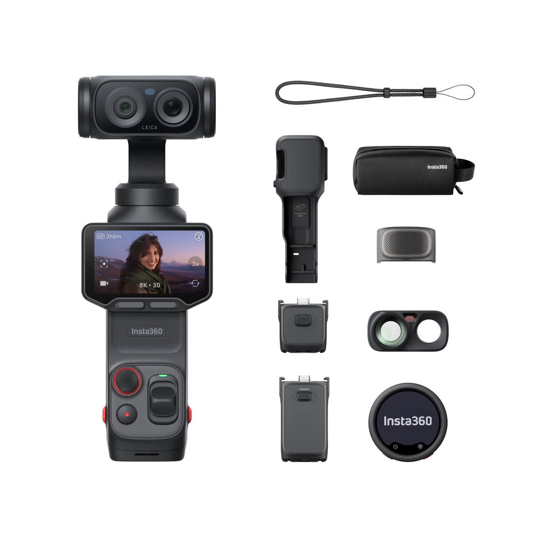 Photo of Insta360 Luna Ultra 8K Gimbal Camera Creator Bundle - Cosmic Black
