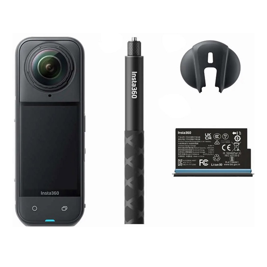 Insta360 X5 8K 360 Camera Starter Bundle - Midnight Black-main 
