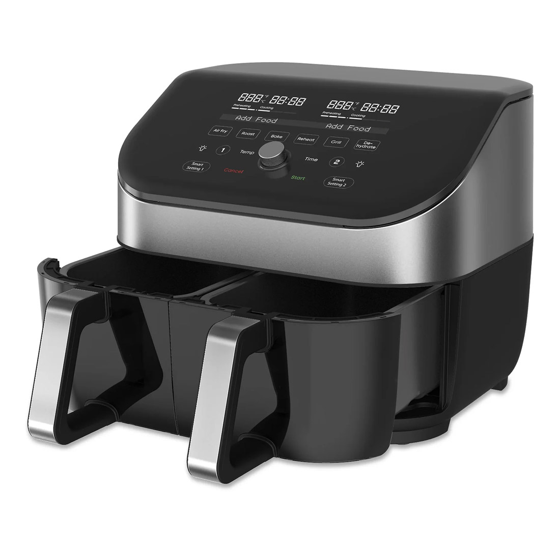 Photo of Instant Pot Vortex Plus Clear Cook Dual Air Fryer 8L - Black