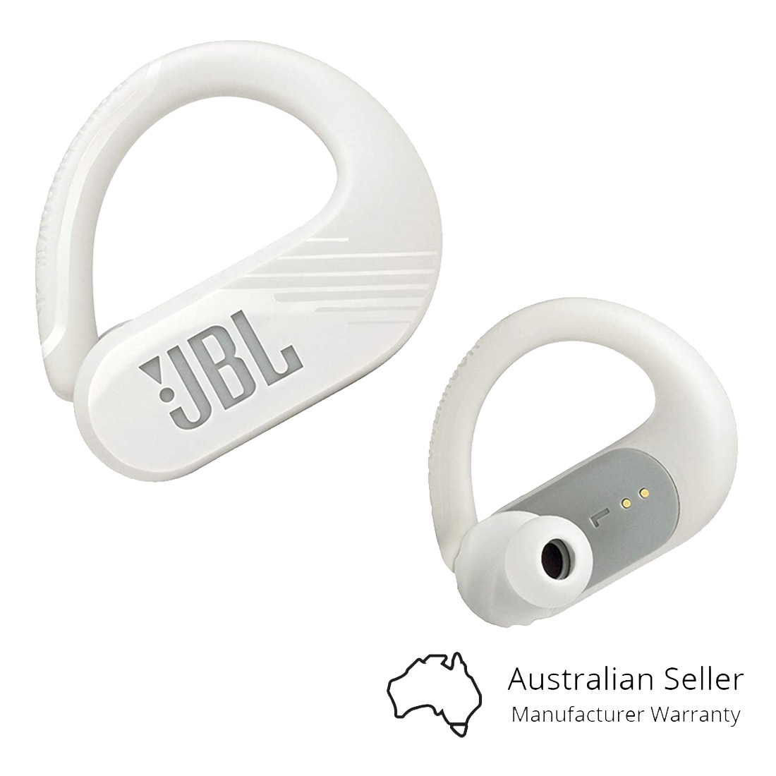 JBL Endurance Peak II TWS Waterproof True Wireless In-Ear Sport Headphones - White