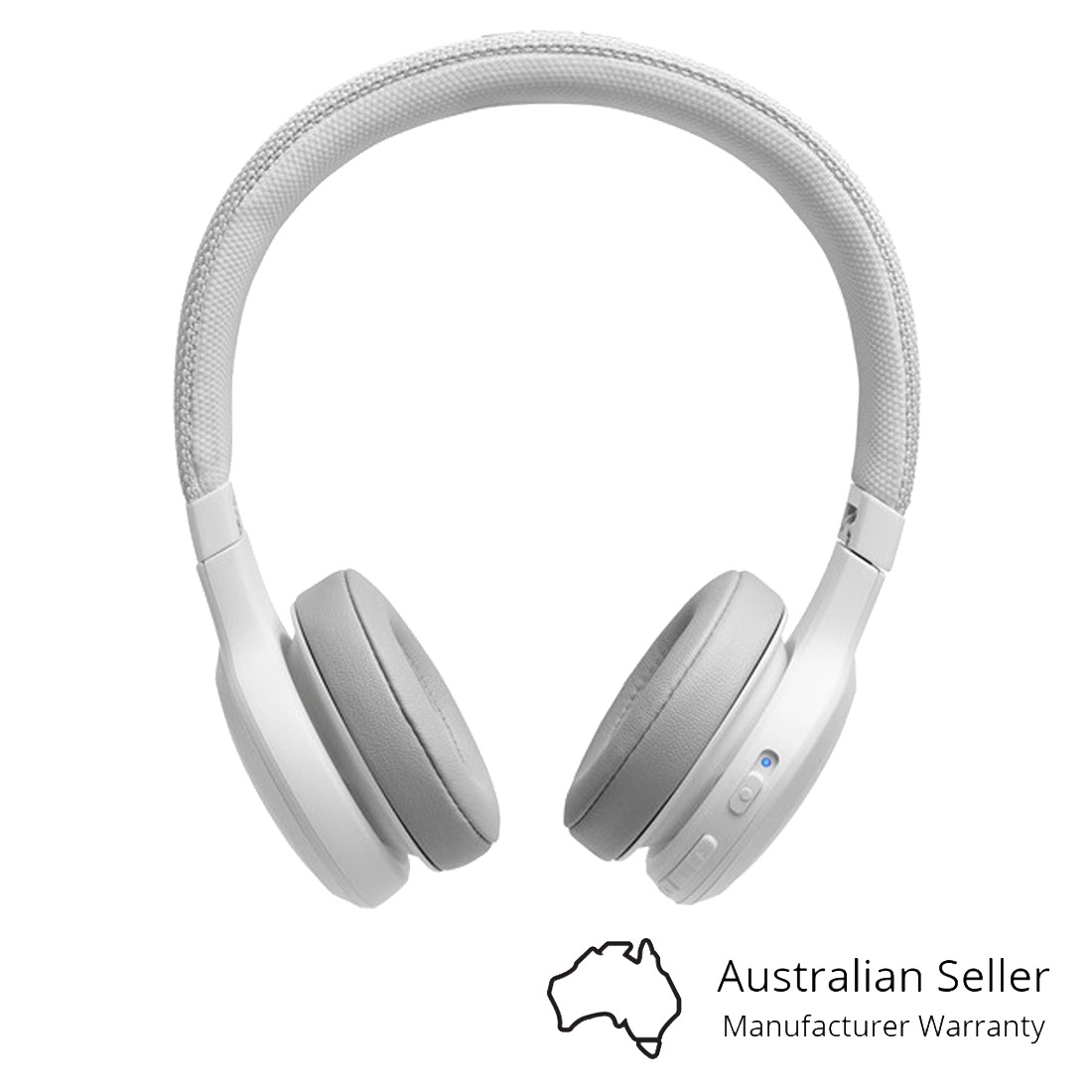 JBL Live 400BT On Ear Wireless Headphones - White