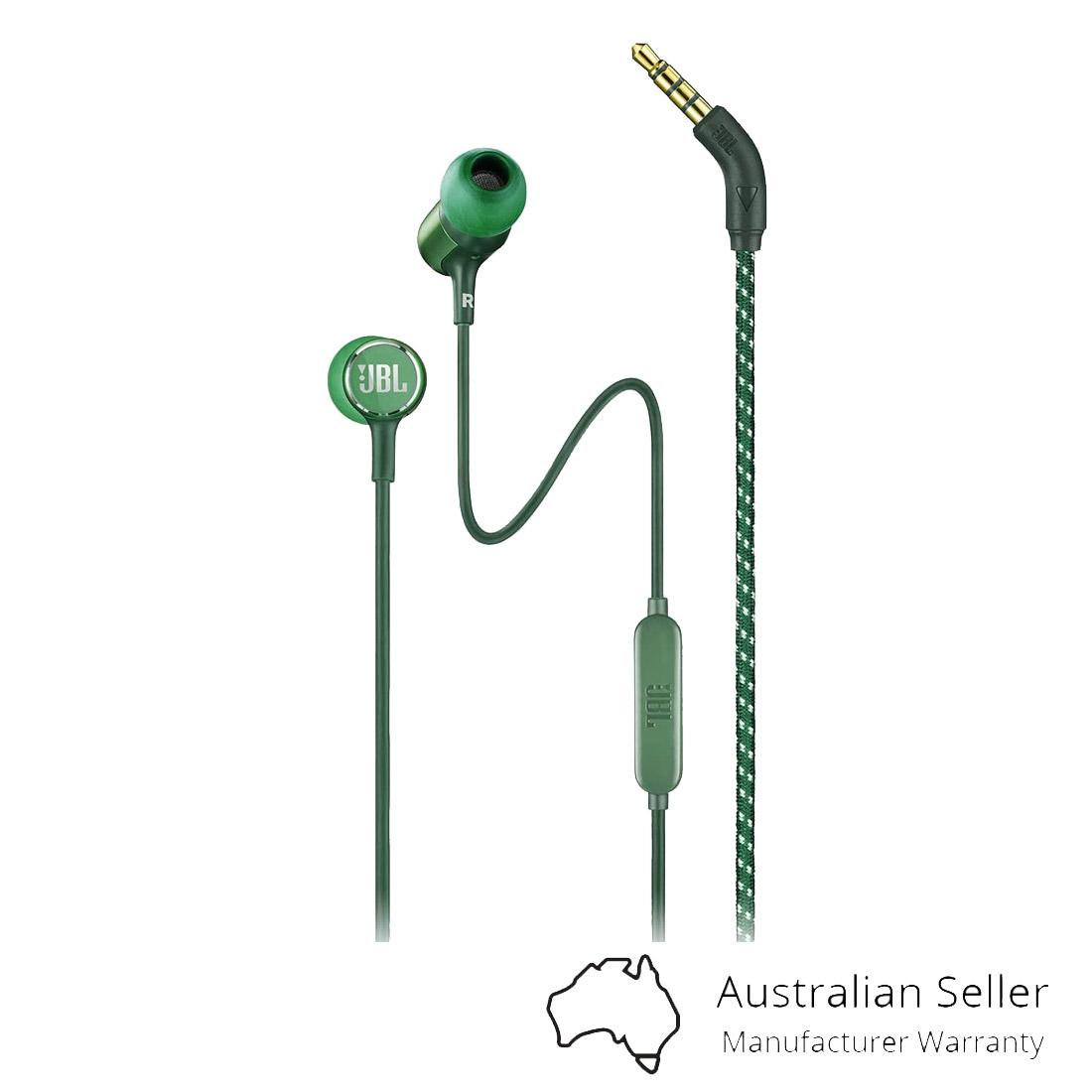JBL Live100 In-Ear Headphones - Green