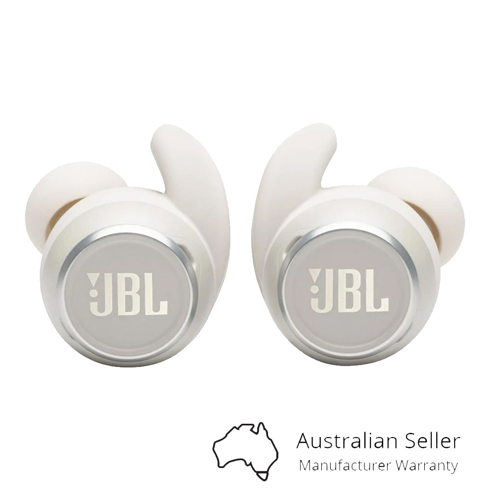 JBL Reflect Mini Noise Cancelling TWS Sport In-Ear Headphones - White