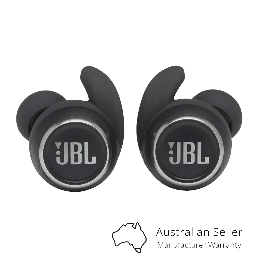 JBL Reflect Mini Noise Cancelling TWS Sport In-Ear Headphones - Black
