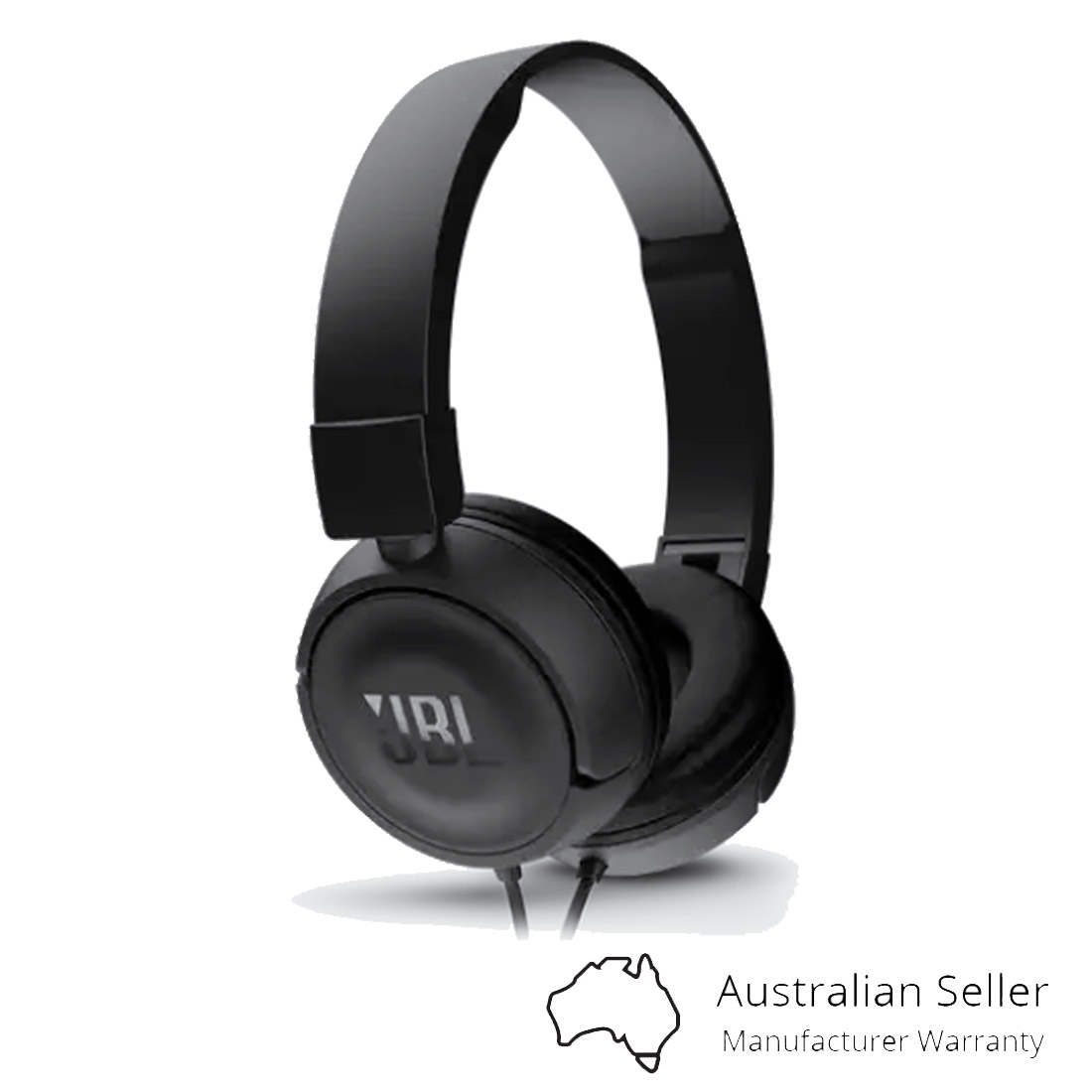 JBL T450 On-Ear Headphones - Black
