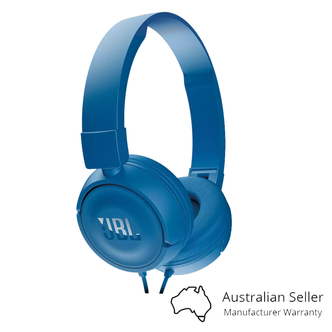 JBL T450 On-Ear Headphones - Blue