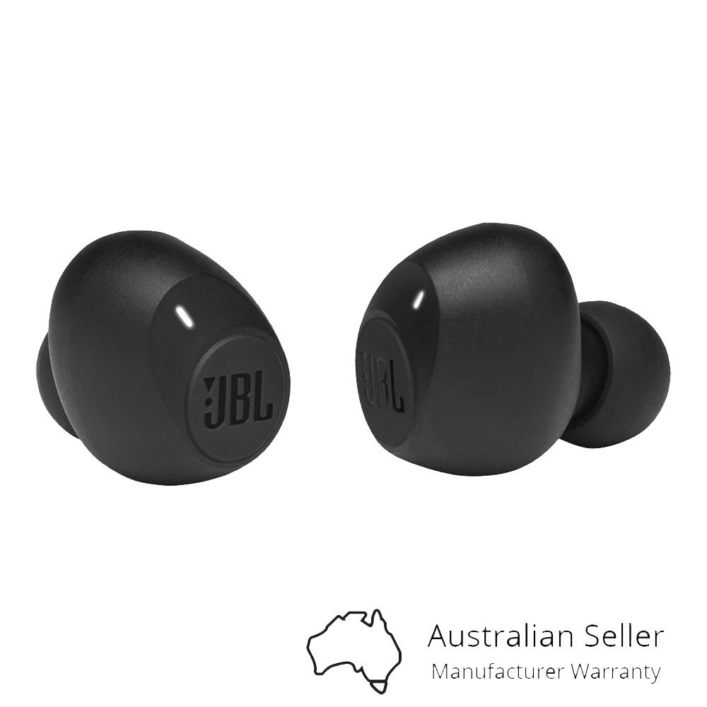JBL Tune 115 TWS True Wireless In-Ear Headphones - Black | Mobileciti