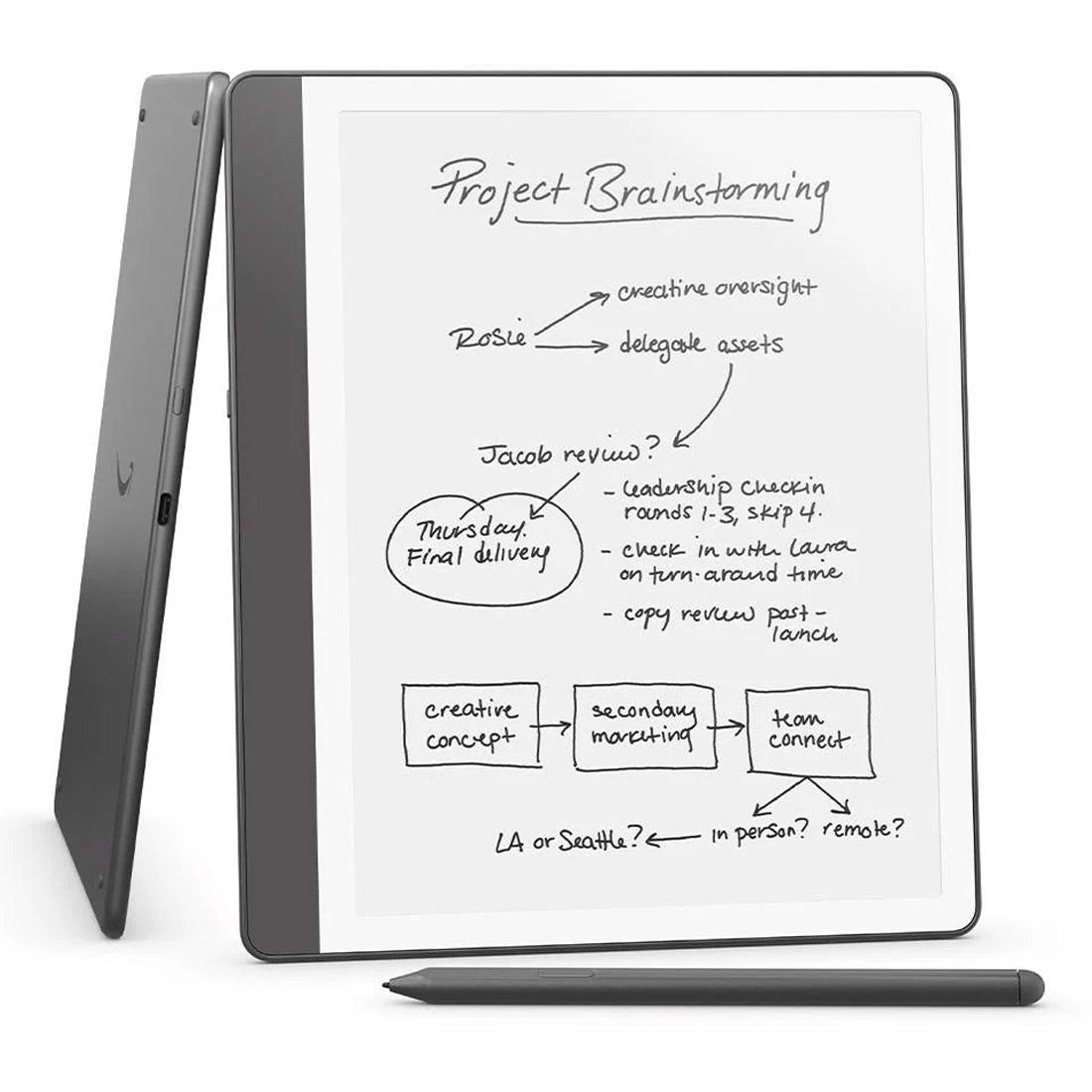 Photo of Kindle Scribe 16GB with Premium Pen (2024) - Tungsten Grey