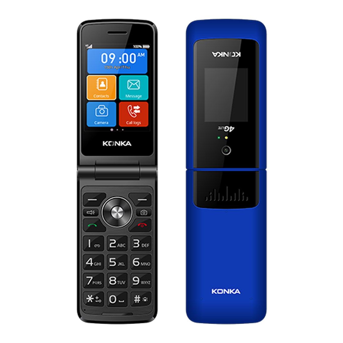 Konka F21 Flip (2.8'', 128MB/64MB) - Blue