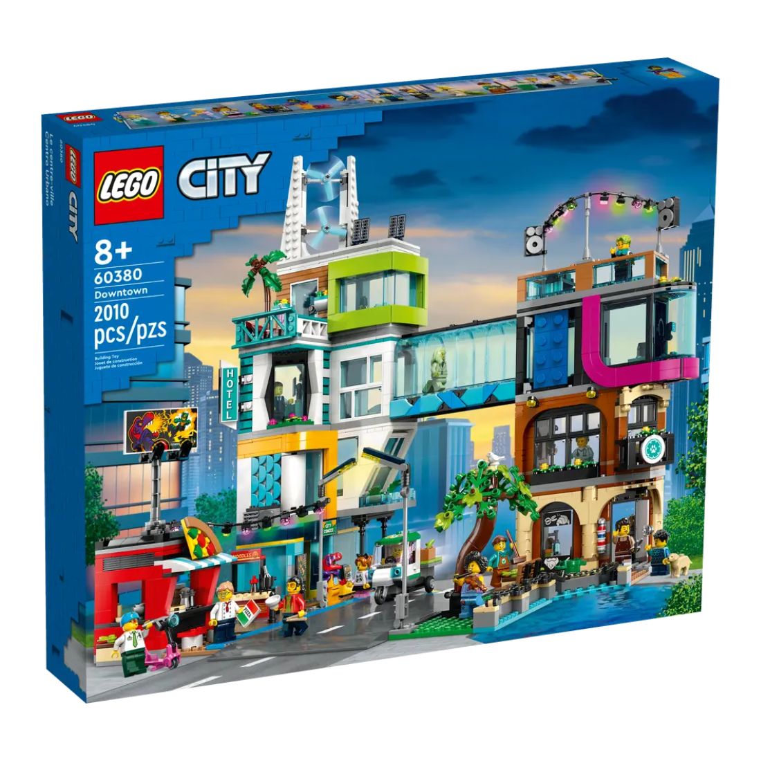LEGO City Centre 60380 Building Toy Set,Model Building Kit with ...