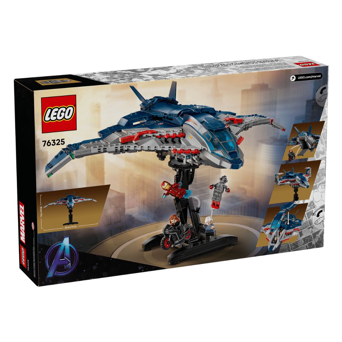 Photo of LEGO Super Heroes Marvel Avengers: Age of Ultron Quinjet (76325)