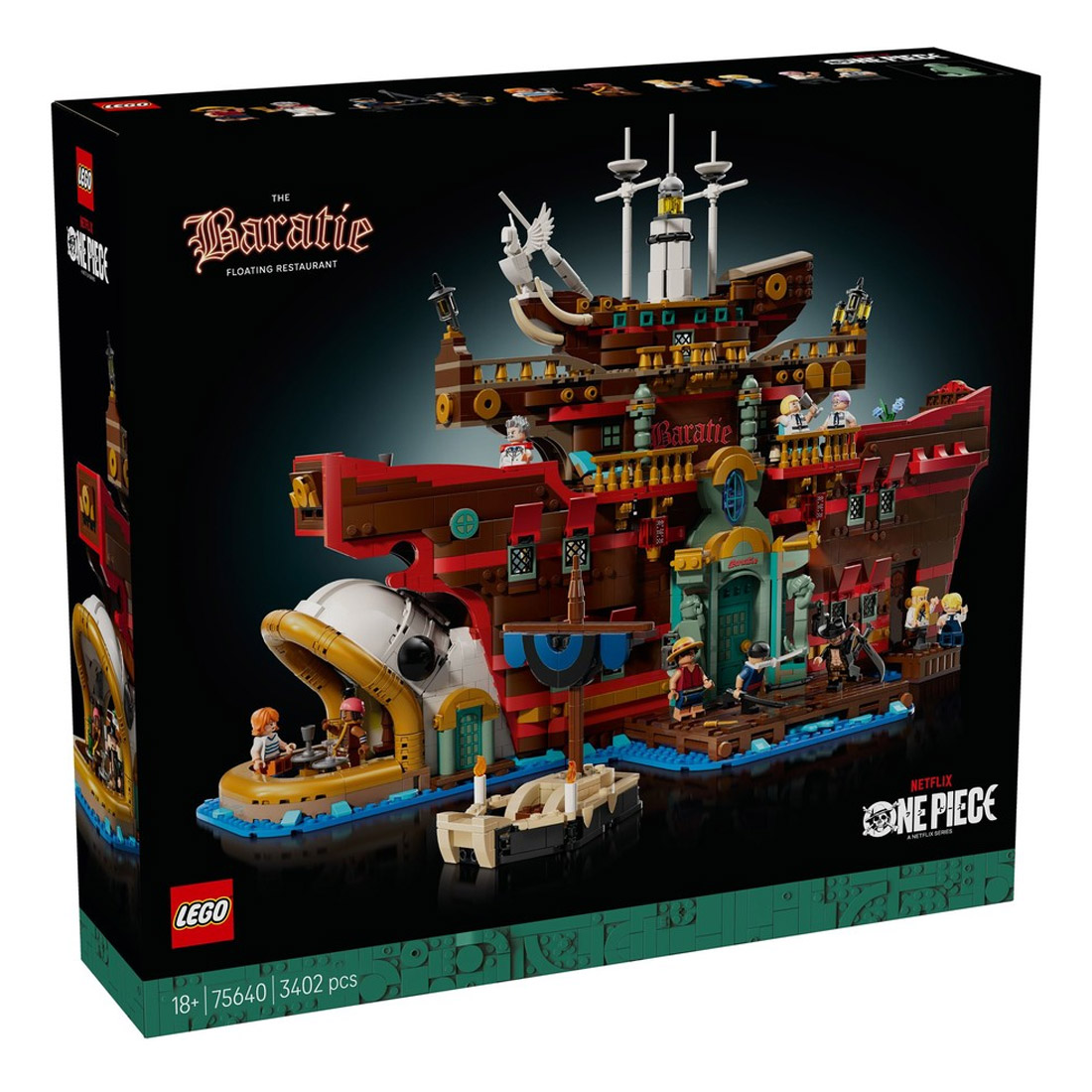 Photo of LEGO One Piece The Baratie Floating Restaurant (75640)