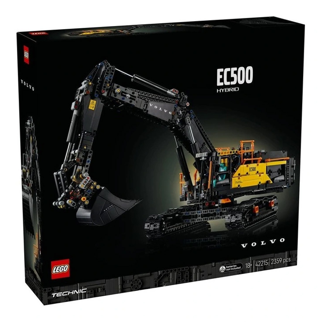 Photo of LEGO Technic Volvo EC500 Hybrid Excavator (42215)