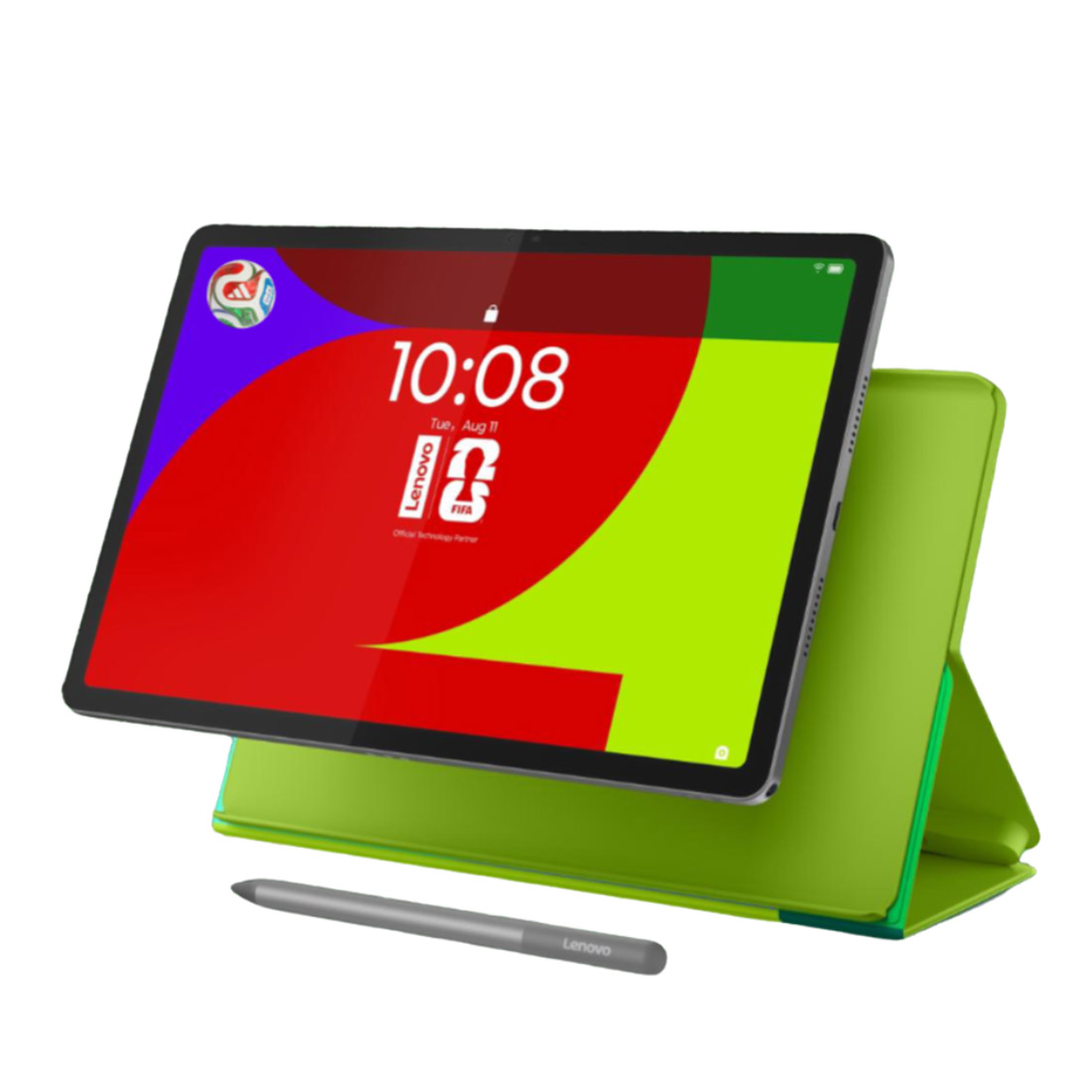 Lenovo Idea Tab 11 128GB Wi-Fi Tablet w/ Pen & Folio Case (FIFA World Cup 26th Edition) ZAFR0997AU - Luna Grey-main 