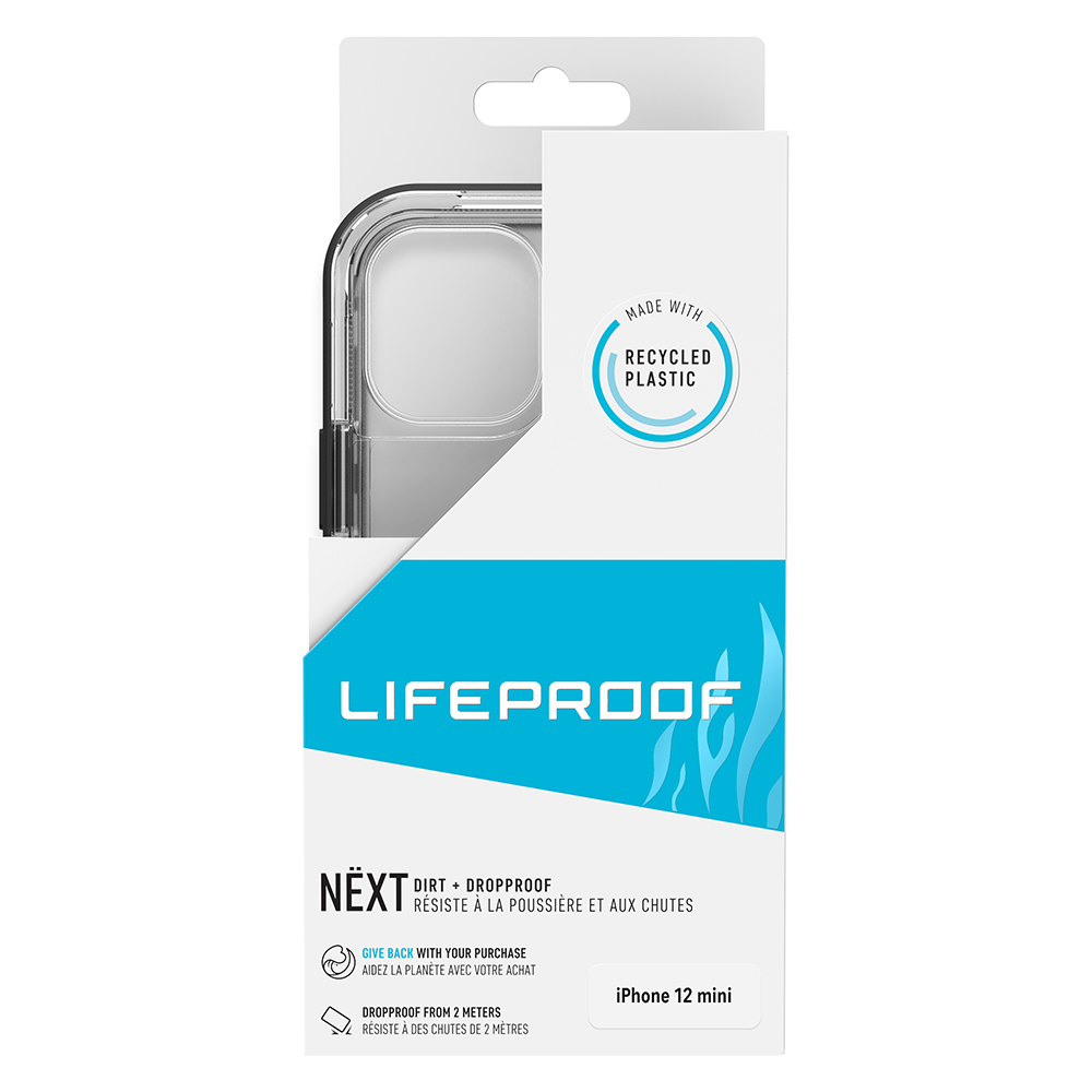 LifeProof Next Case for iPhone 12 mini - Black Crystal