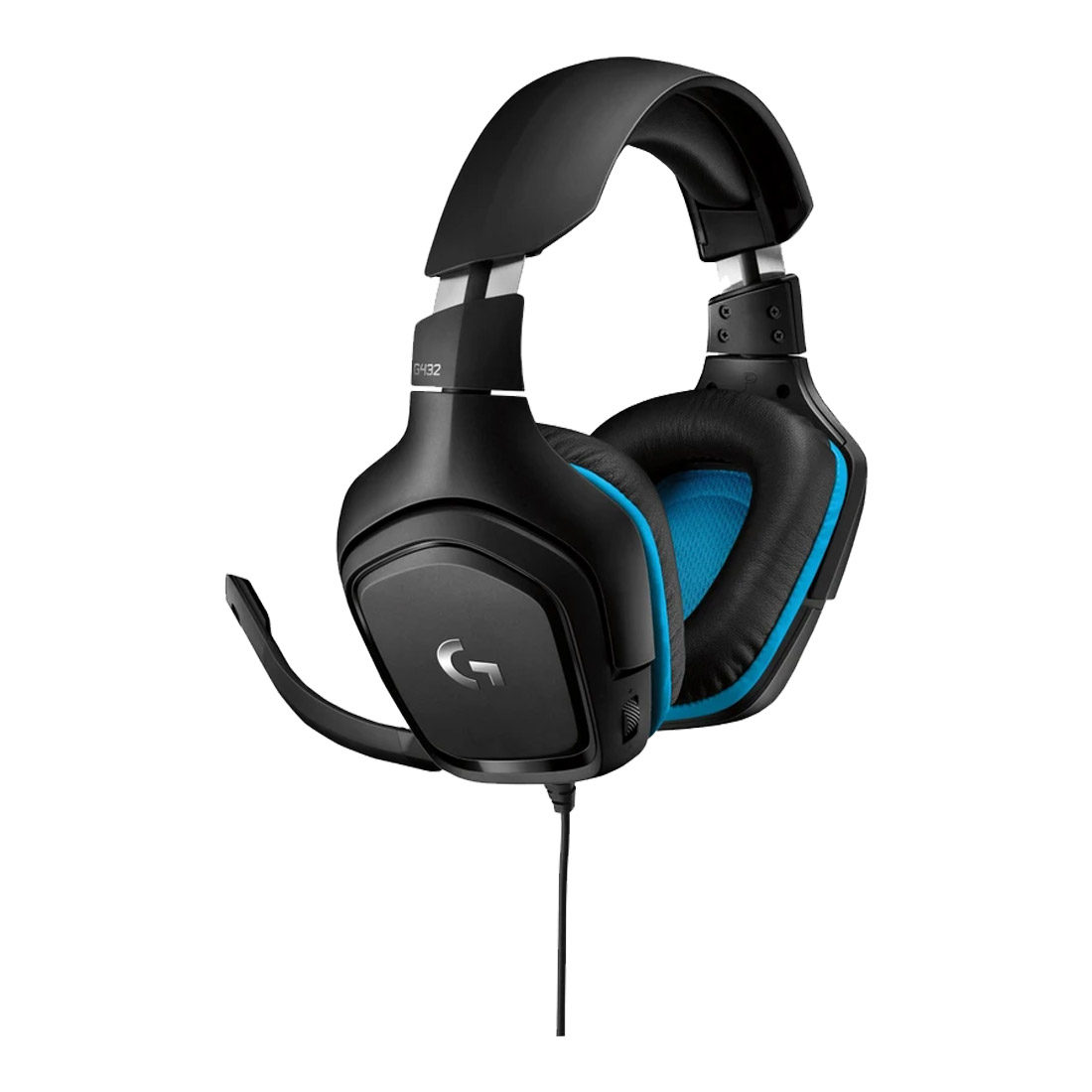 Logitech G432 7.1 Surround Gaming Headset - Black