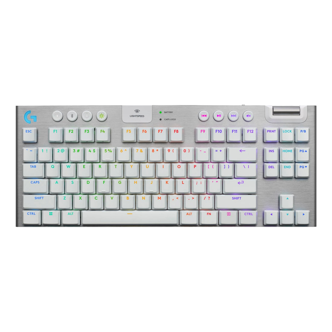 Photo of Logitech G915 X LIGHTSPEED TKL Low-Profile Wireless Gaming Keyboard 920-012738 - White