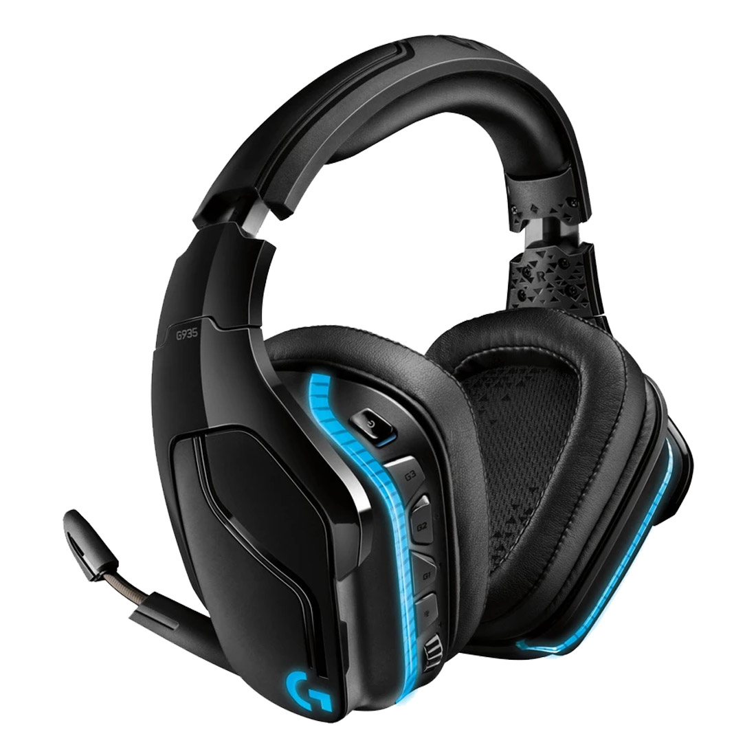 Logitech G935 7.1 Wireless Surround Lightsync Gaming Headset - Black