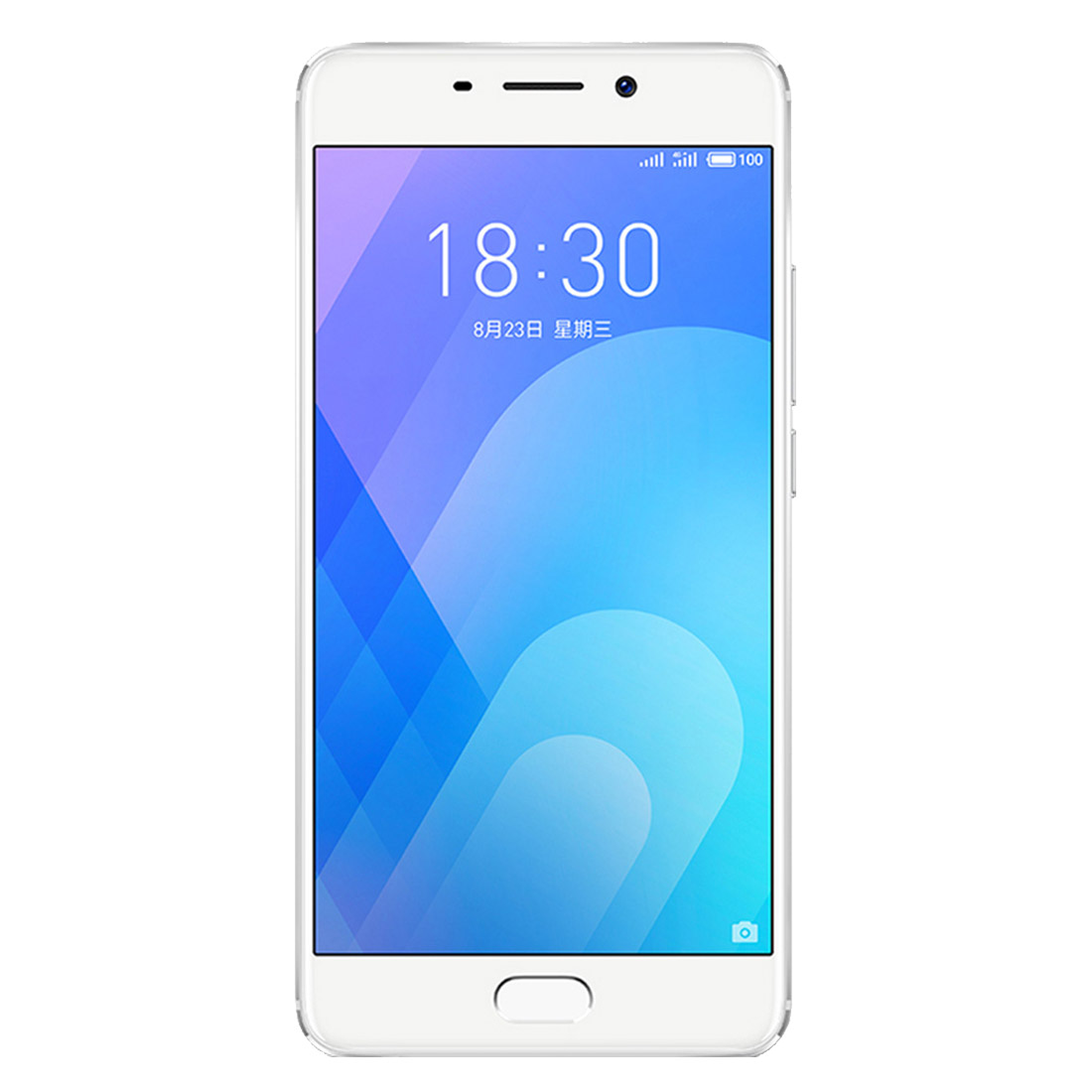Meizu M6s (5.7", Dual SIM 4G/3G, 32GB/3GB) - Silver [Refurbished] - Excellent