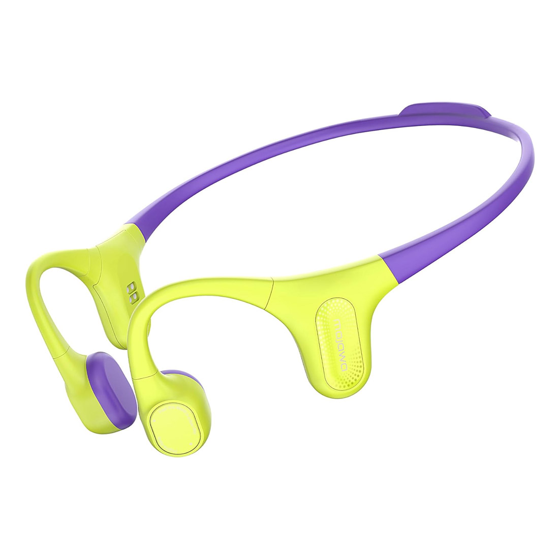 Photo of Mojawa Aerra Active ENC Noise Cancelling Open-Ear Waterproof Headphones - Green Purple