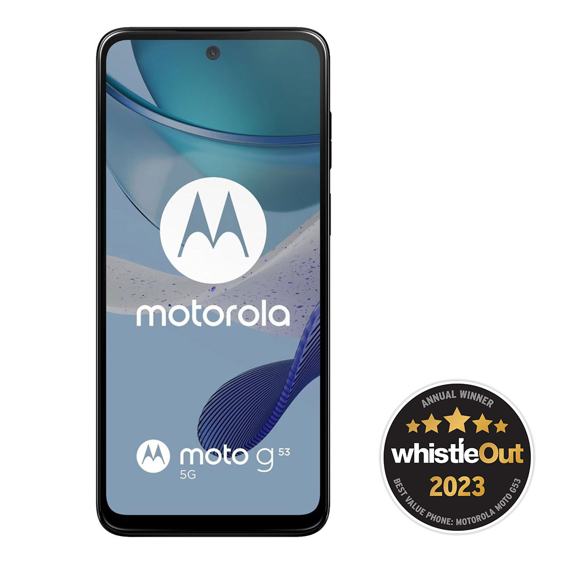Photo of Motorola G53 5G (128GB/4GB, Locked to Telstra) - Ink Blue