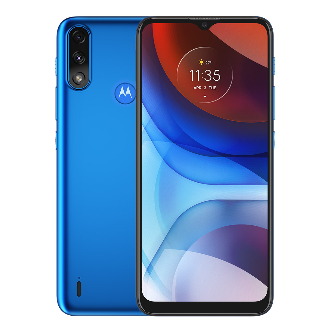 Motorola Moto E7 Power (Dual Sim, 32GB/2GB, 6.51'') - Tahiti Blue