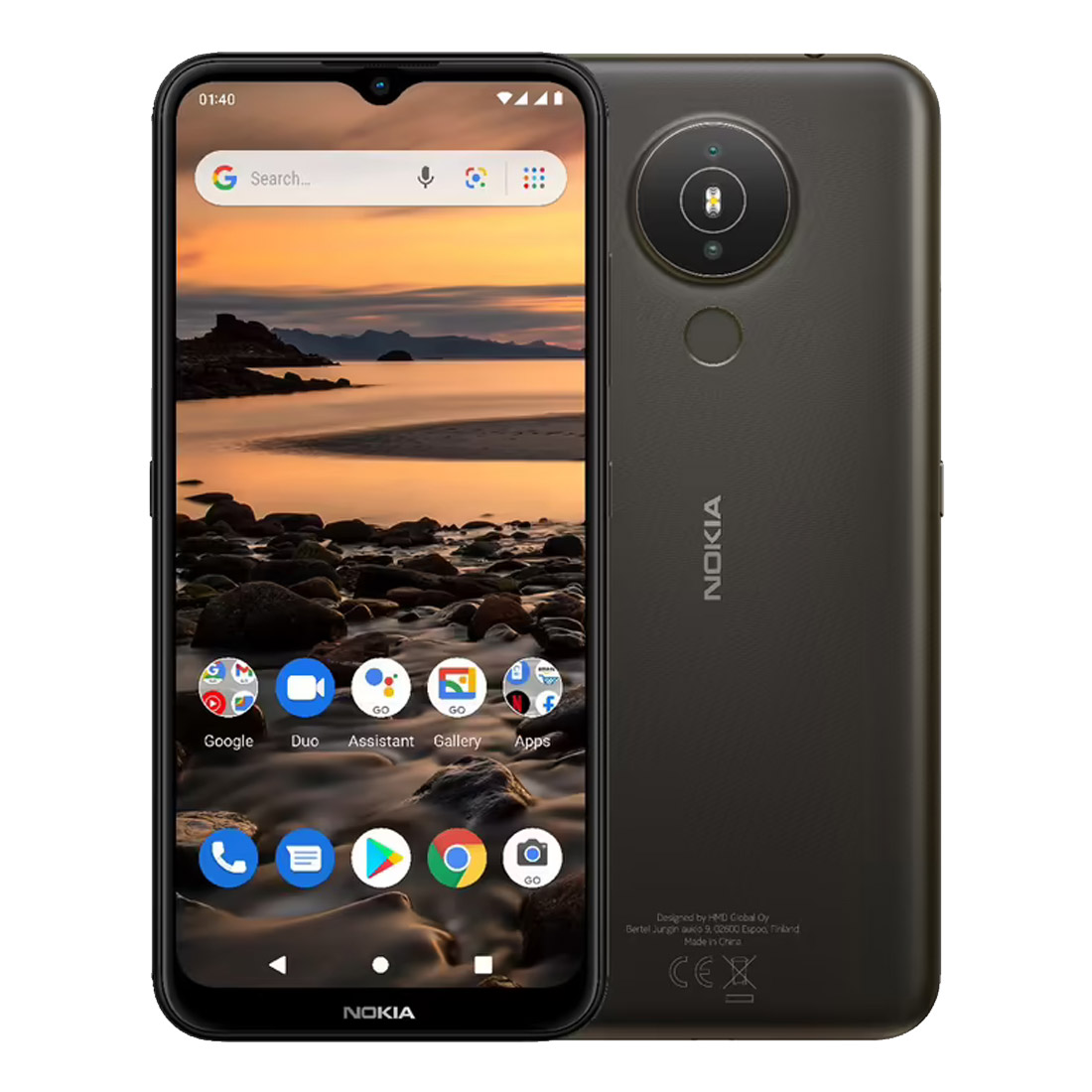 Nokia 1.4 (Dual Sim, 32GB/2GB, 6.52'') - Grey