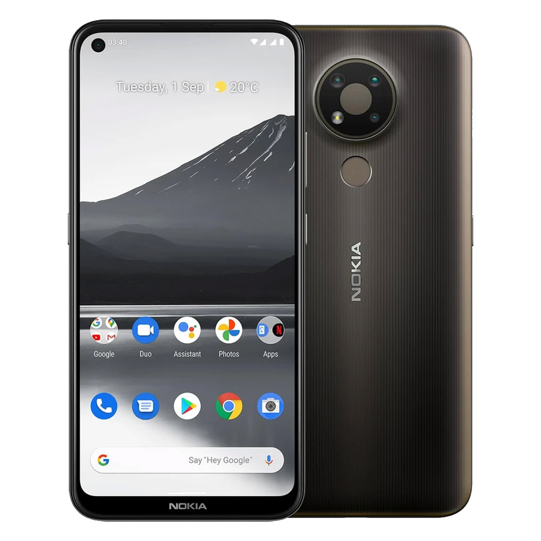 Nokia 3.4 (64GB/3GB, 6.39'', 13MP) - Charcoal