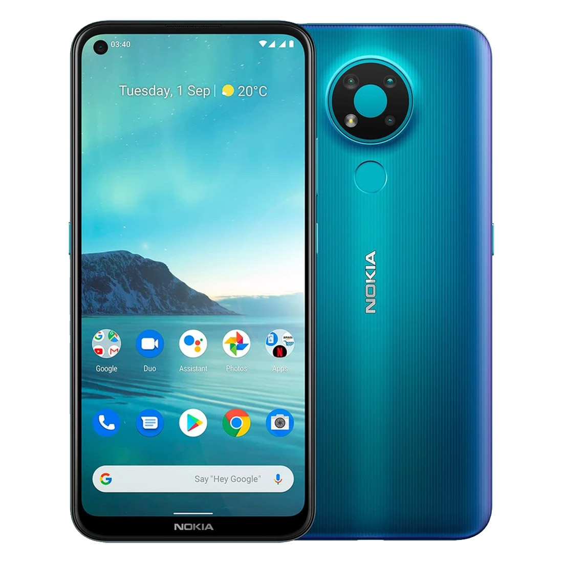 Nokia 3.4 (64GB/3GB, 6.39'', 13MP) - Fjord