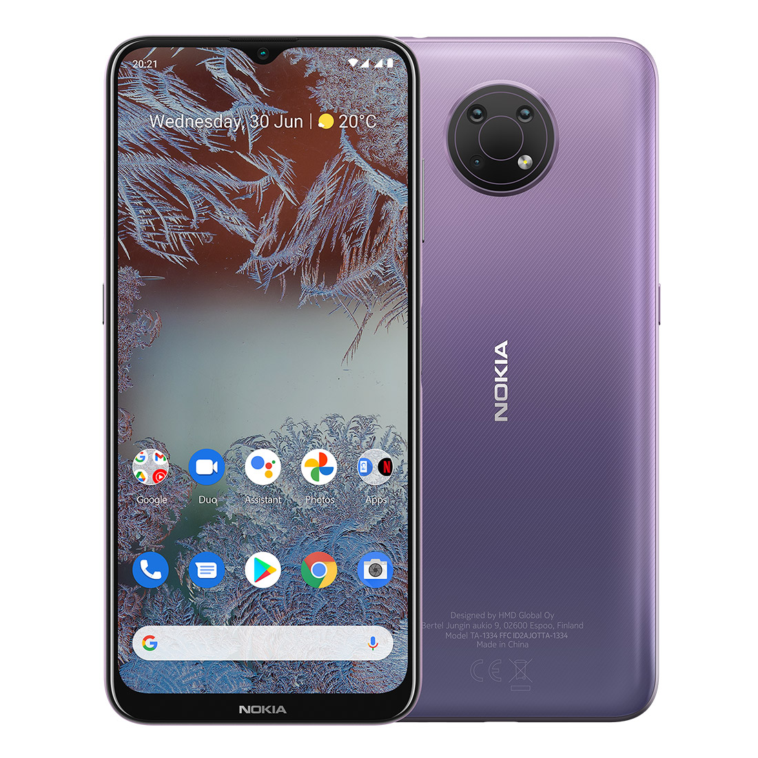 Nokia G10 (Dual Sim, 32GB/3GB, 6.5'') - Dusk Purple