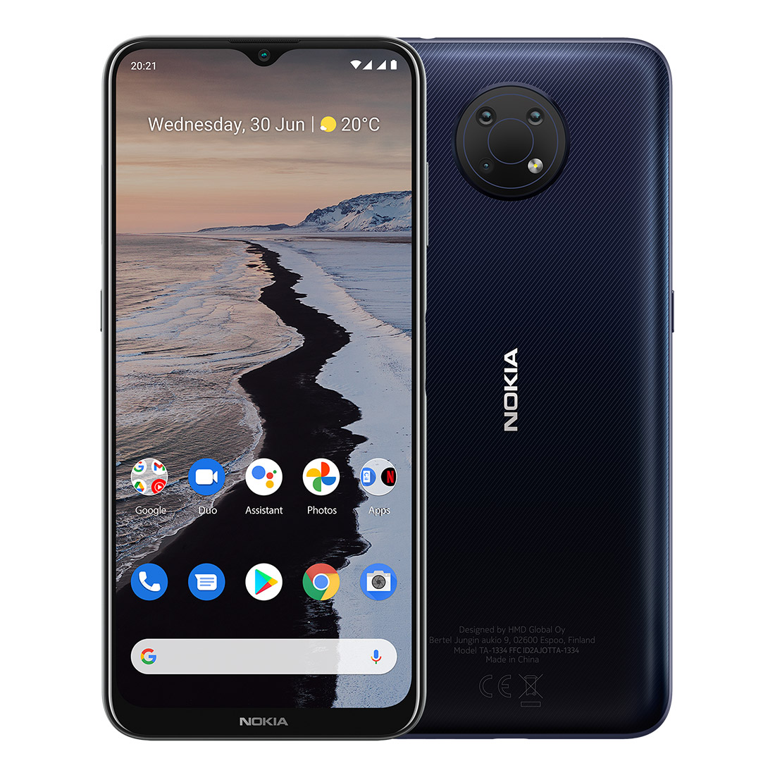 Nokia G10 (Dual Sim, 32GB/3GB, 6.5'') - Night Blue