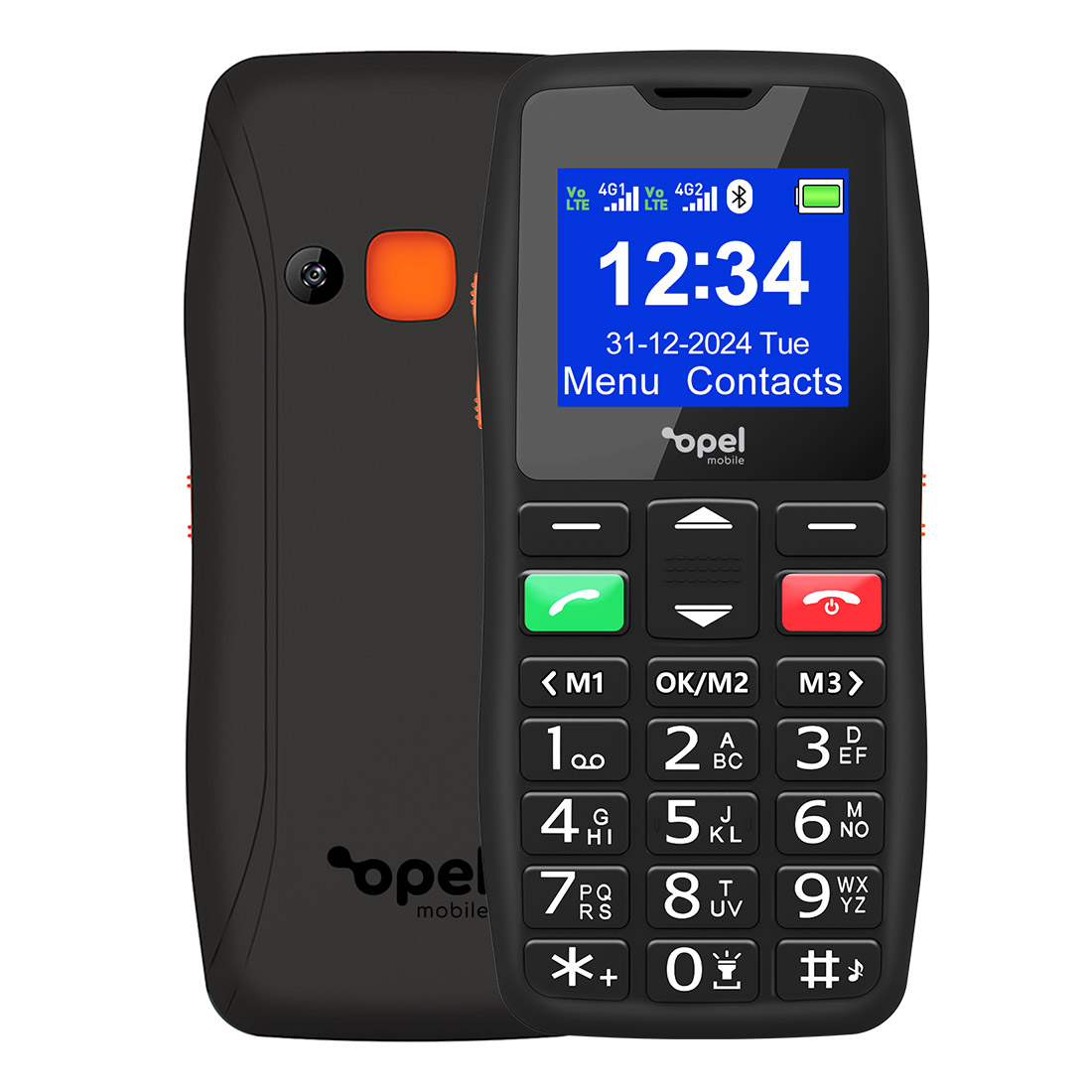 Photo of Opel Mobile Lite 5 (Dual Sim, Keypad, OML524B) Black [Refur] - Excellent 