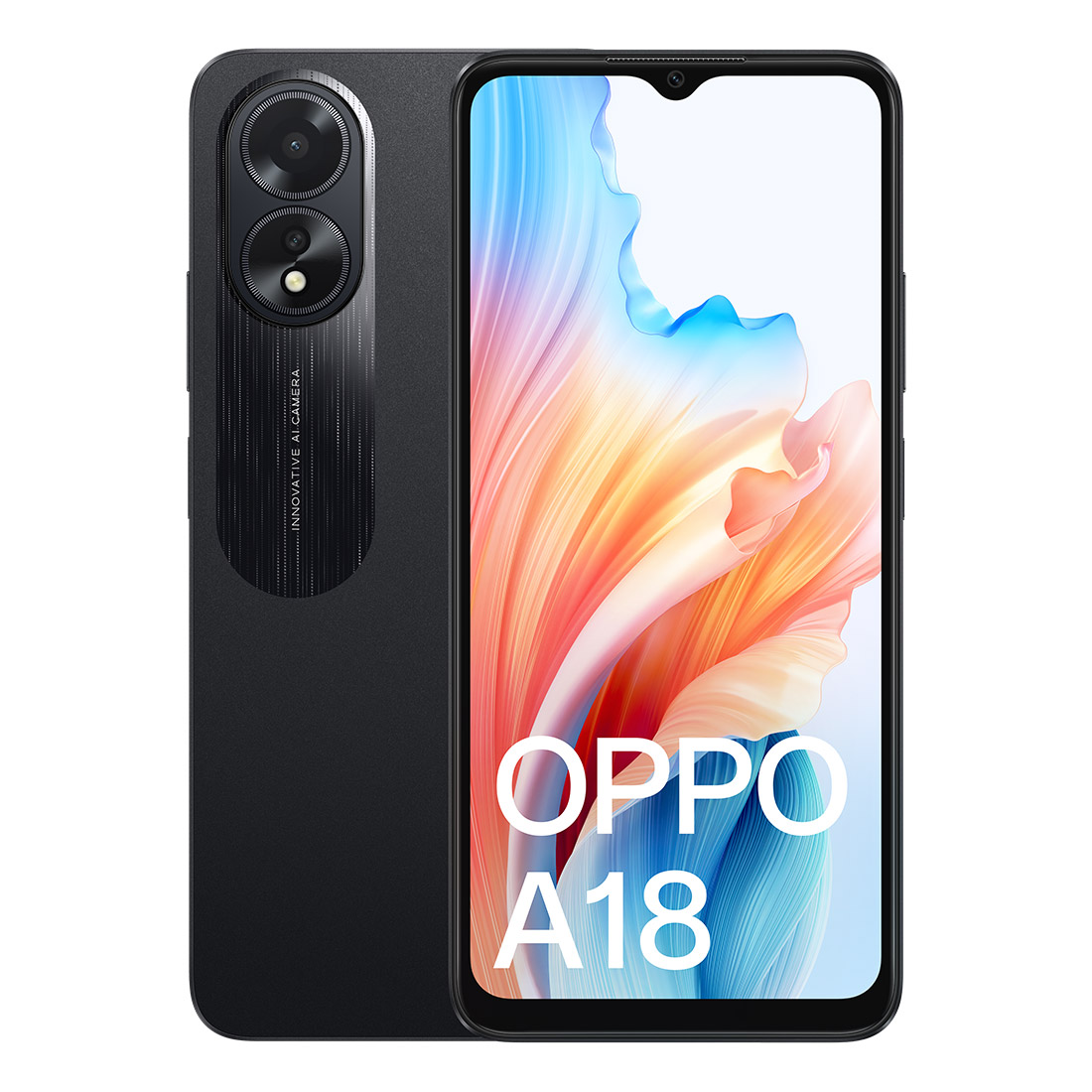 Photo of OPPO A18 (Dual Sim, 128GB/4GB) Black [Certified Refur] - Excellent