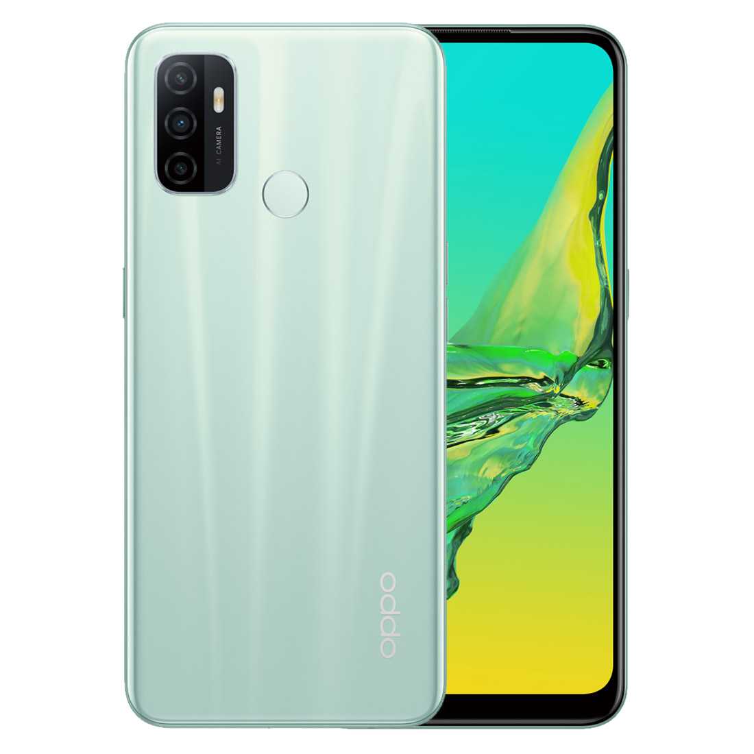 OPPO A53 (Dual Sim 4G/4G, 6.5'', 64GB/4GB) - Mint Cream