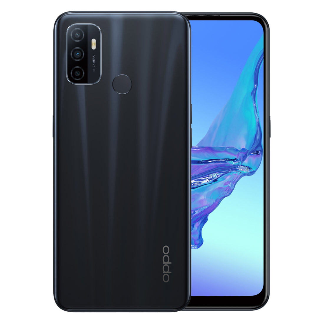 Oppo A53s (Dual Sim 4G/4G, 6.5'', 128GB/4GB, CPH2135) - Electric Black ...