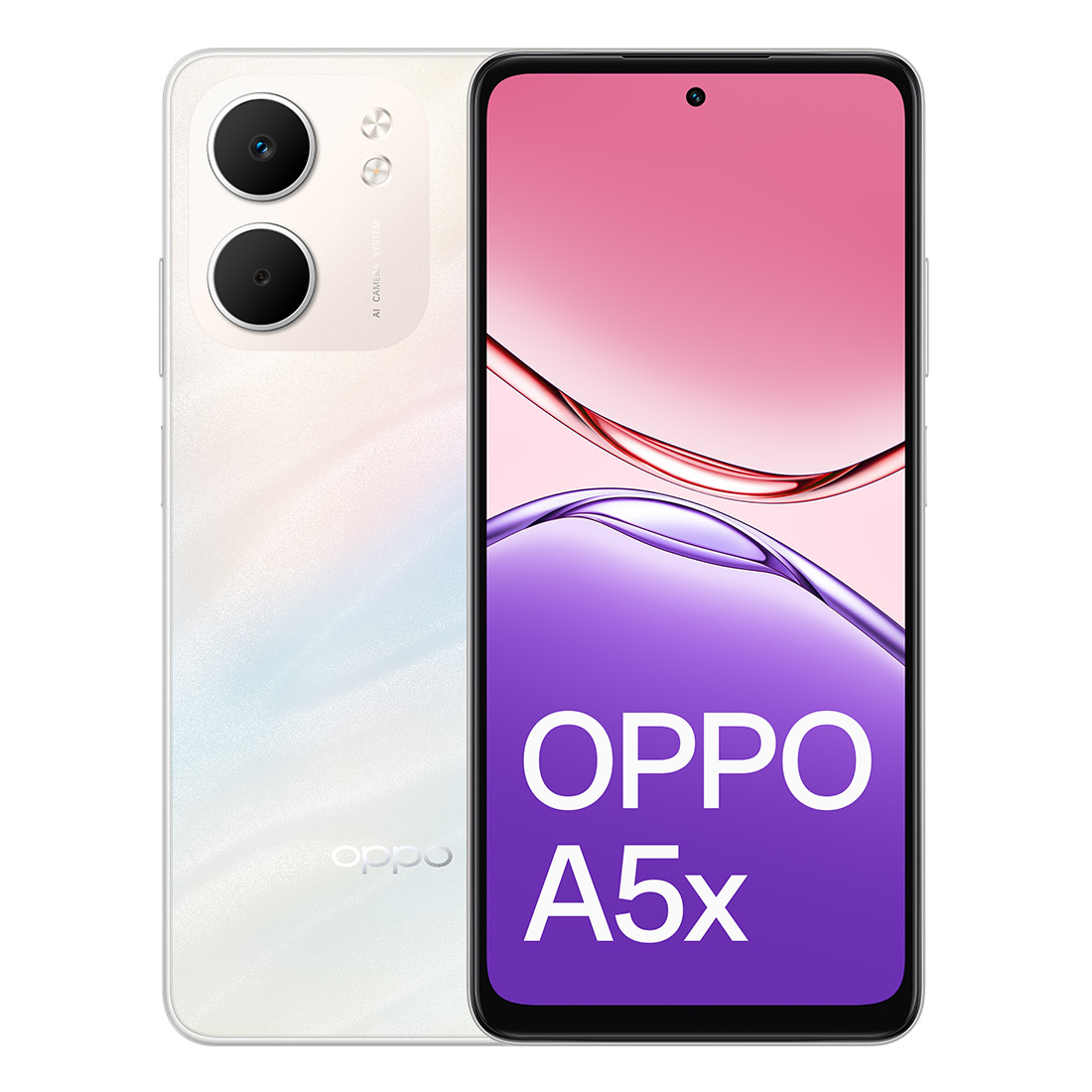 Photo of OPPO A5X 4G (Dual Sim, 128GB/4GB, 6.67'') Laser White [Refur] - Excellent 